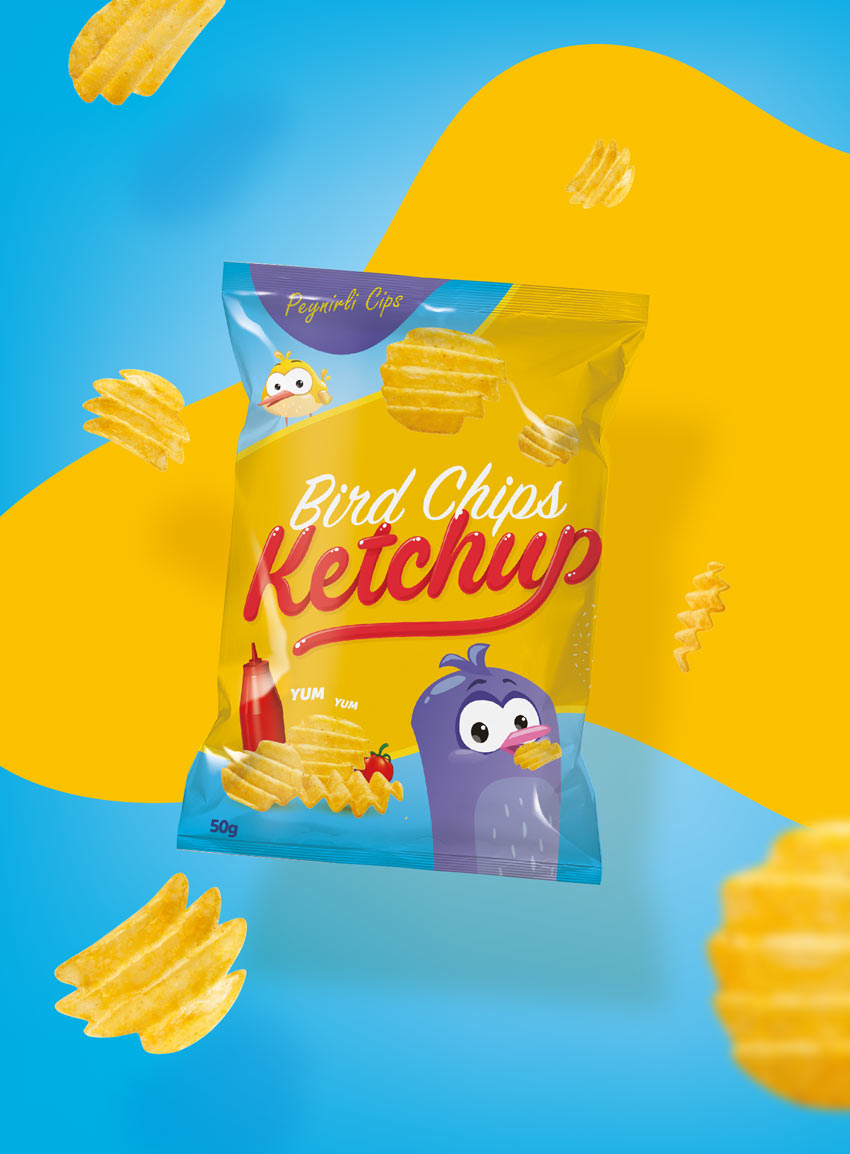 Bird Chips Packaging - Leoverse